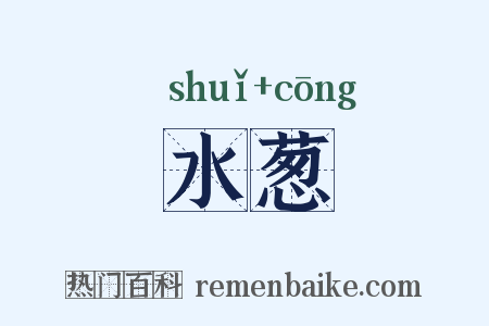 水葱是什么意思的图片